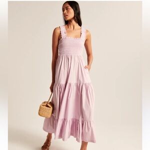 Abercrombie lavender maxi dress (Medium)